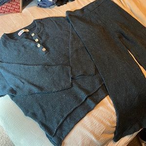 Free People hailey sweater set